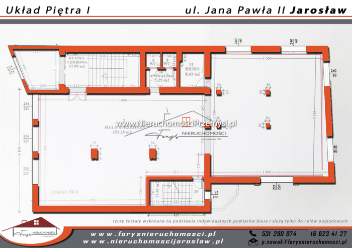 Obiekt komercyjny na wynajem o pow. 269 m2