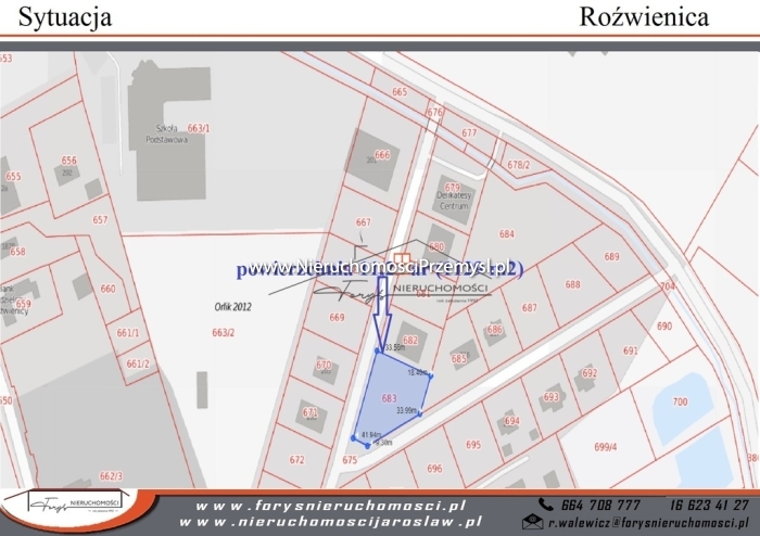 Działka na sprzedaż o pow. 1129 m2