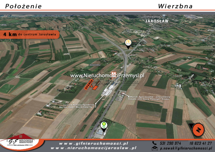 Działka na sprzedaż o pow. 1000 m2