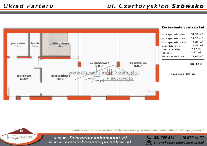 Obiekt komercyjny na wynajem o pow. 300 m2