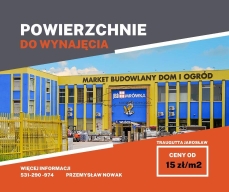 Obiekt komercyjny na wynajem o pow. 600 m2