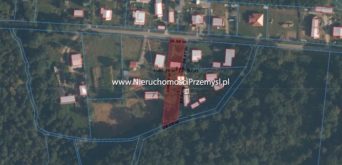 Działka na sprzedaż o pow. 1600 m2