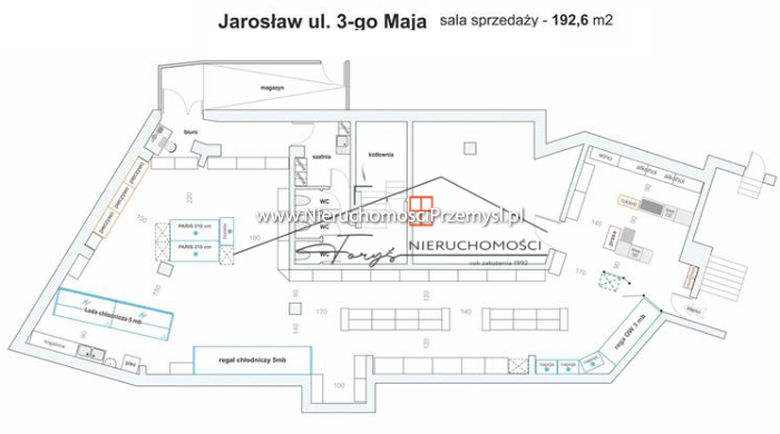 Obiekt komercyjny na wynajem o pow. 200 m2