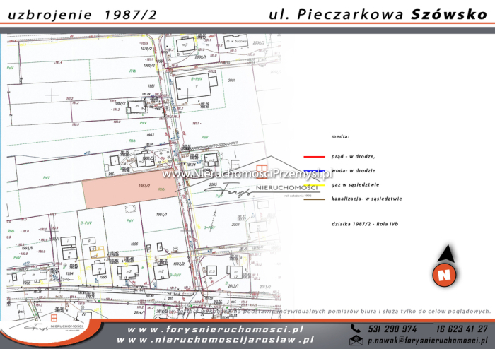 Działka na sprzedaż o pow. 1417 m2