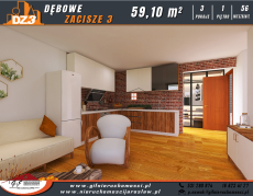 Mieszkanie na sprzedaż o pow. 59 m2